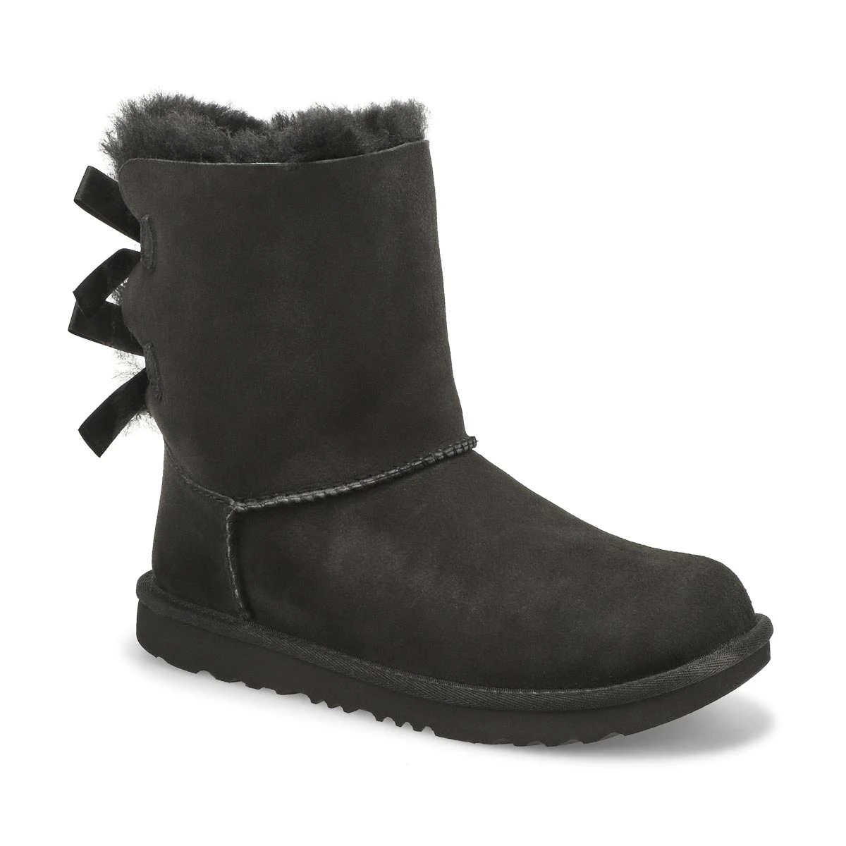 UGG Girl's Bailey Bow II Sheepskin Boot - Bla 1 UGG Girl's Bailey Bow II Sheepskin Boot - Bla