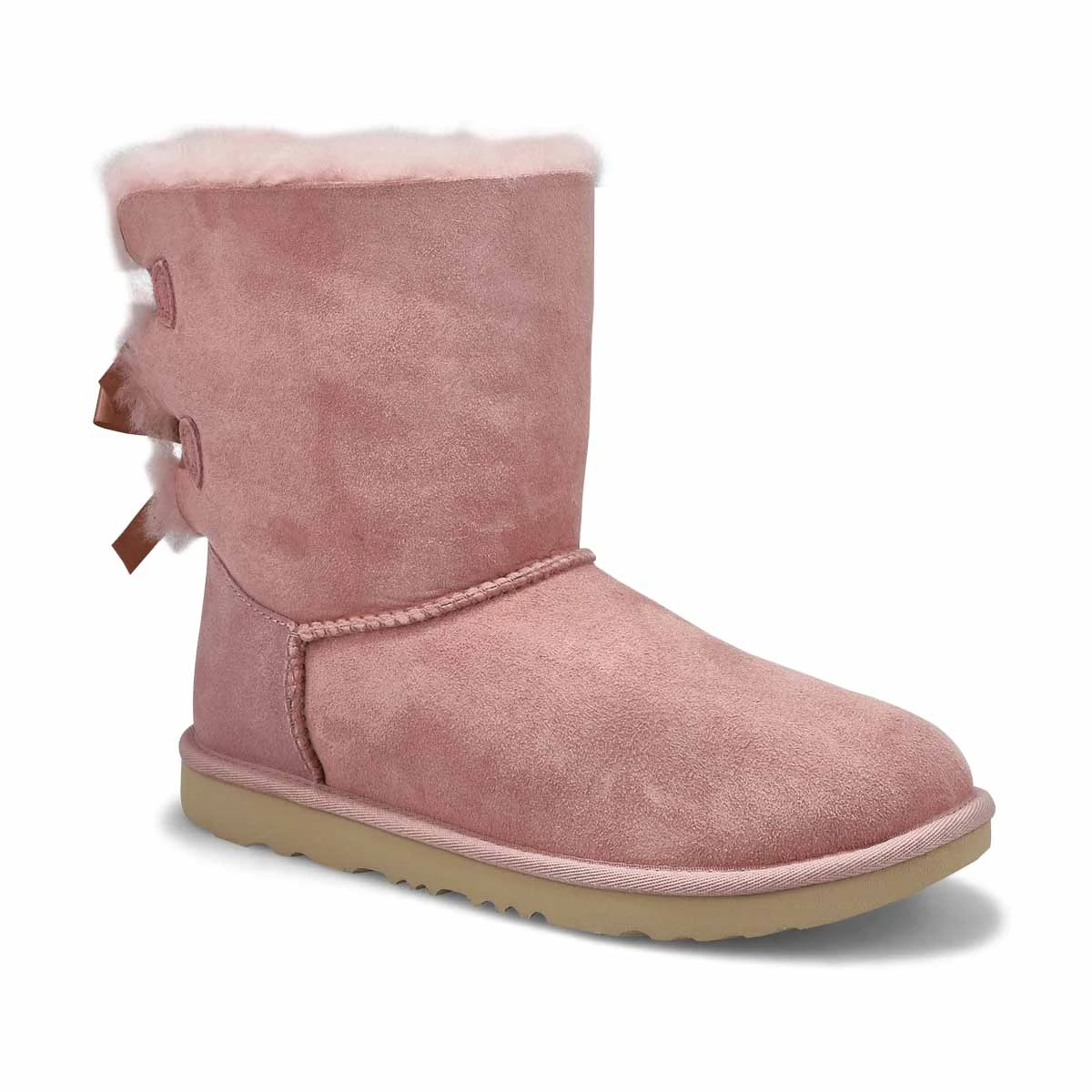 UGG Girl's Bailey Bow II Sheepskin Boot - Bla 3 UGG Girl's Bailey Bow II Sheepskin Boot - Bla - Image 3