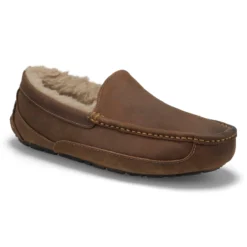 UGG Men's Ascot Sheepskin Slipper - Black 6 UGG Men's Ascot Sheepskin Slipper - Black -Ugg 1103889 TAN XXX 2