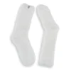 UGG Women's LEDA COZY White Crew Socks