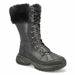 UGG Women's Yose Tall Fluff Winter Boot - Bla