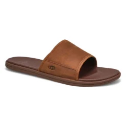 UGG Men's Seaside Slide Sandal - Luggage