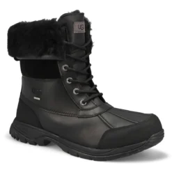 UGG Men's Butte Sheepskin Winter Boot - Black