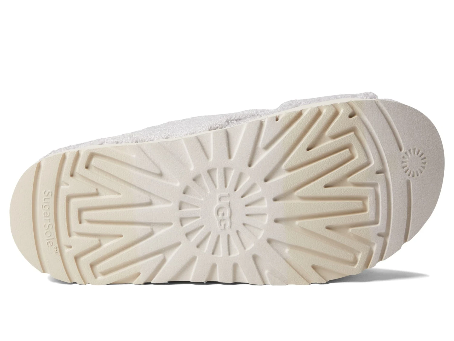 UGG Fuzz Sugar Terry Cross Slide 3 UGG Fuzz Sugar Terry Cross Slide - Image 3