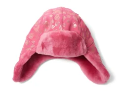 UGG Kids Water Resistant Sheepskin Love Print Trapper (Toddler/Little Kids)