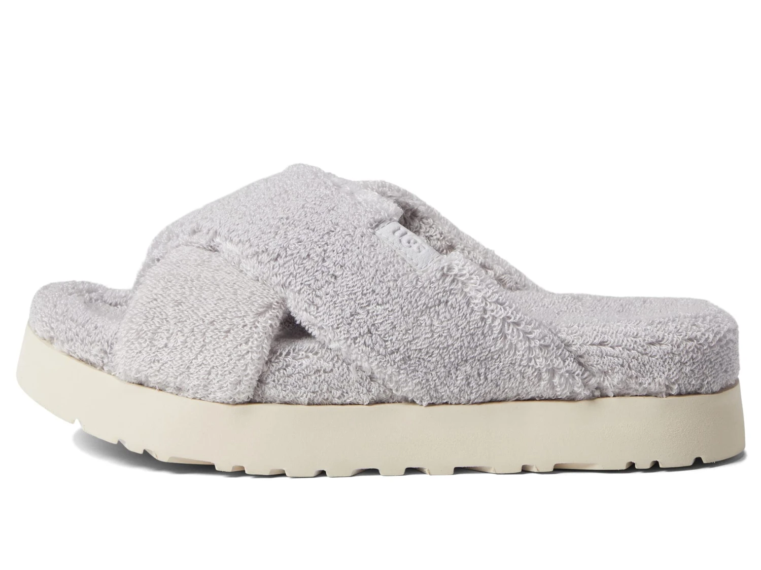 UGG Fuzz Sugar Terry Cross Slide 4 UGG Fuzz Sugar Terry Cross Slide - Image 4