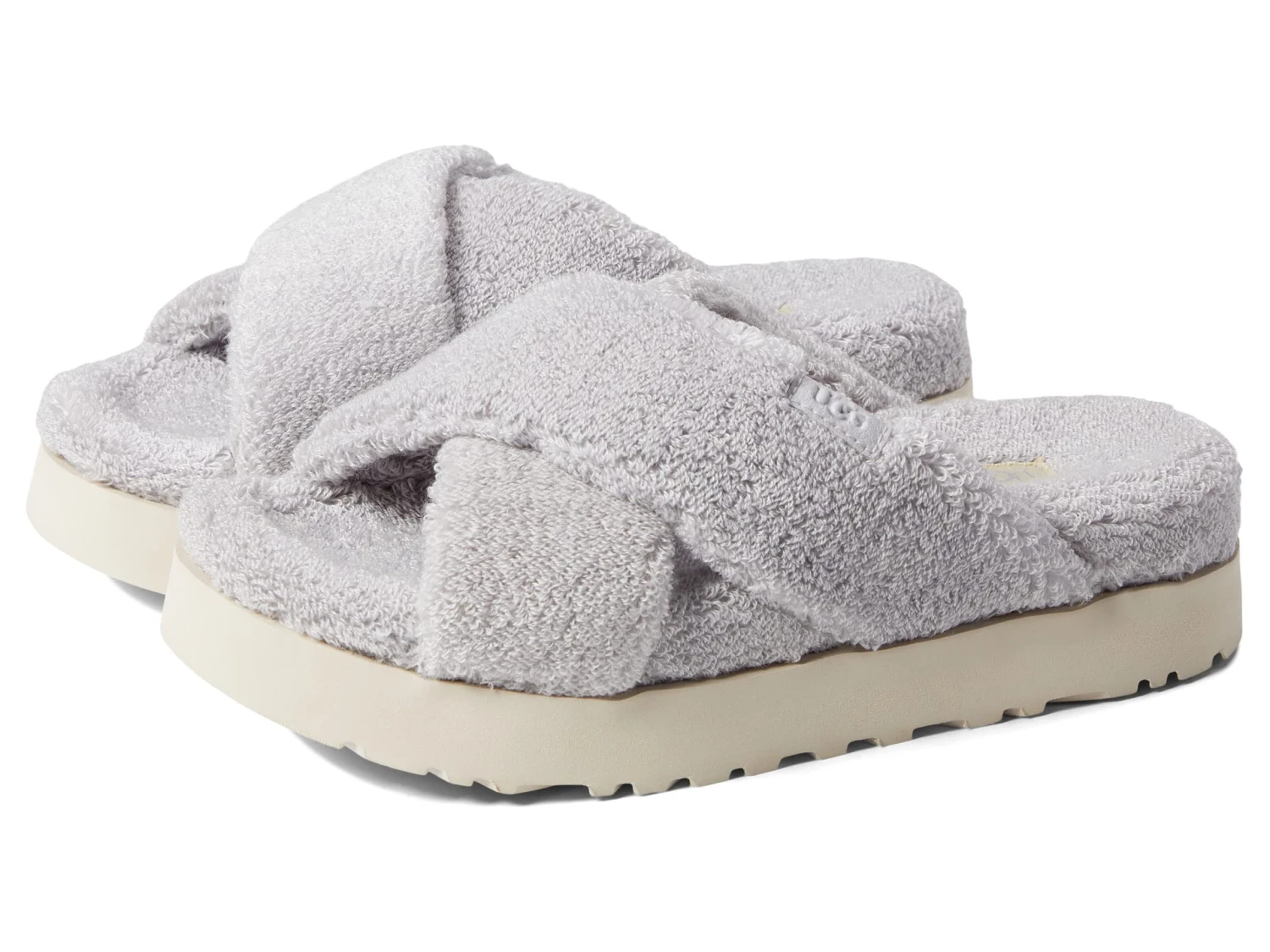 UGG Fuzz Sugar Terry Cross Slide 1 UGG Fuzz Sugar Terry Cross Slide