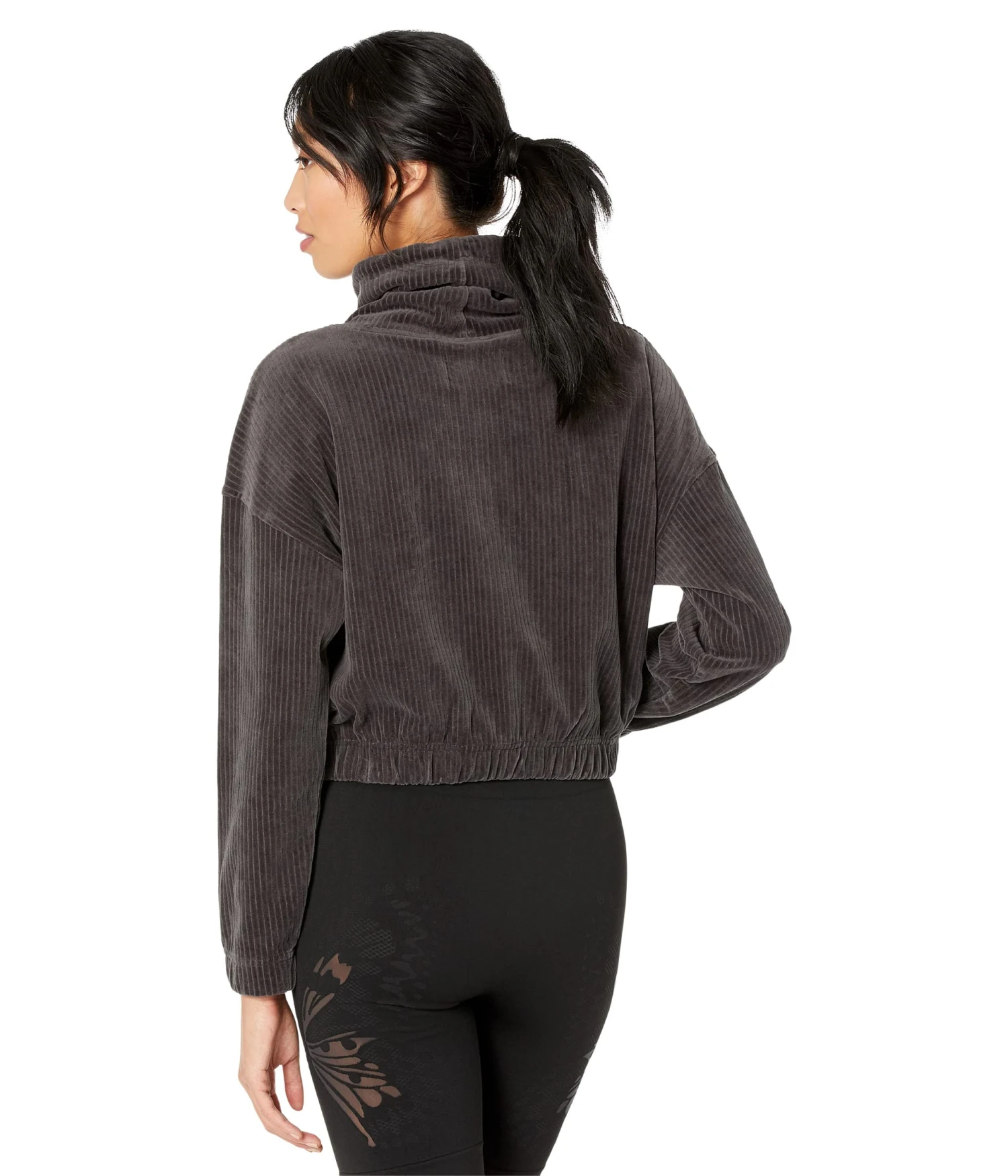 UGG Calland Knit Courduoy Funnel Neck Top 2 UGG Calland Knit Courduoy Funnel Neck Top - Image 2