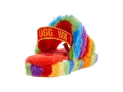 UGG Kids Fluff Yeah Slide Cali Collage (Little Kid/Big Kid) -Ugg 71cis1Tr81S