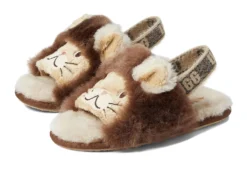 UGG Kids Fluff Yeah Slide Lion Stuffie (Toddler/Little Kid)