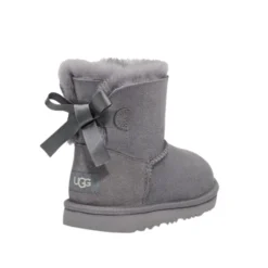 UGG MINI GREY BAILEY BOW II KIDS -Ugg GREY3 3f7b3a4a 30ed 4aa7 a237 6ff0af774566