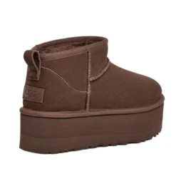 UGG ULTRA MINI BROWN PLATFORM BOOTS -Ugg brownplatform3