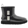 UGG CLASSIC CLEAR MINI BLACK