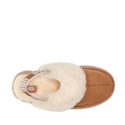 UGG FUNKETTE CHESTNUT SLIDES -Ugg funkette3