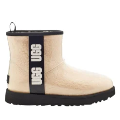 UGG CLASSIC CLEAR MINI NATURAL BOOTS