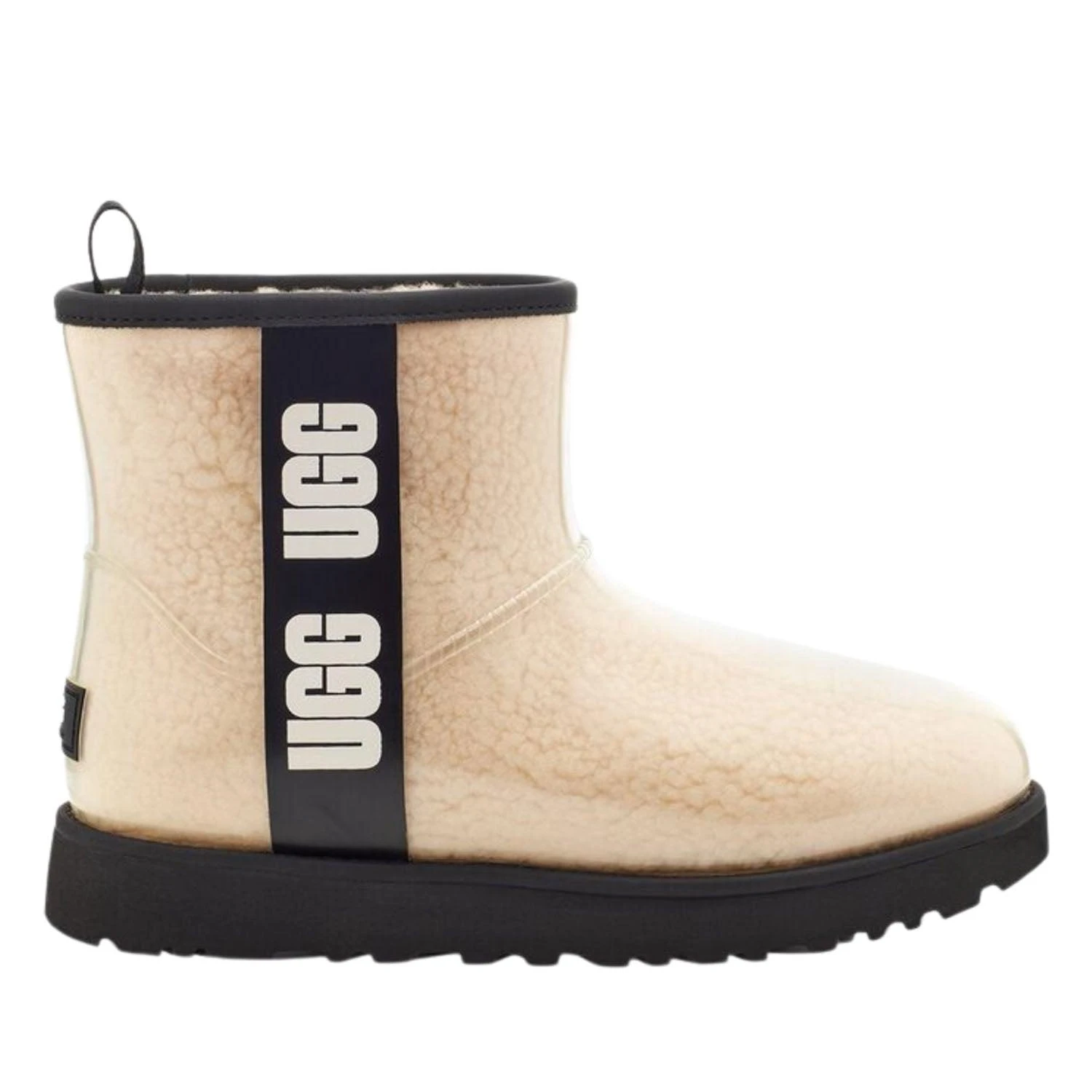 UGG CLASSIC CLEAR MINI NATURAL BOOTS 1 UGG CLASSIC CLEAR MINI NATURAL BOOTS