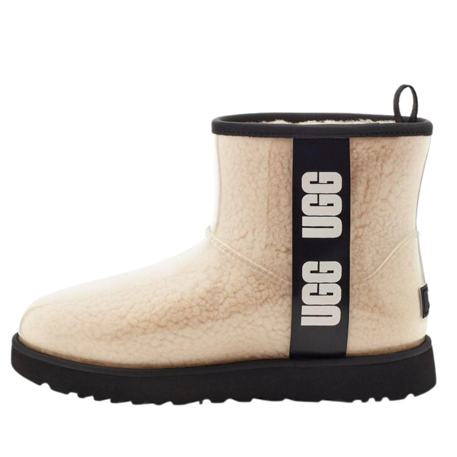 UGG CLASSIC CLEAR MINI NATURAL BOOTS 3 UGG CLASSIC CLEAR MINI NATURAL BOOTS - Image 3