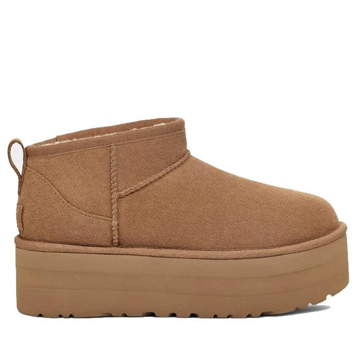UGG ULTRA MINI CAMEL PLATFORM BOOTS 1 UGG ULTRA MINI CAMEL PLATFORM BOOTS
