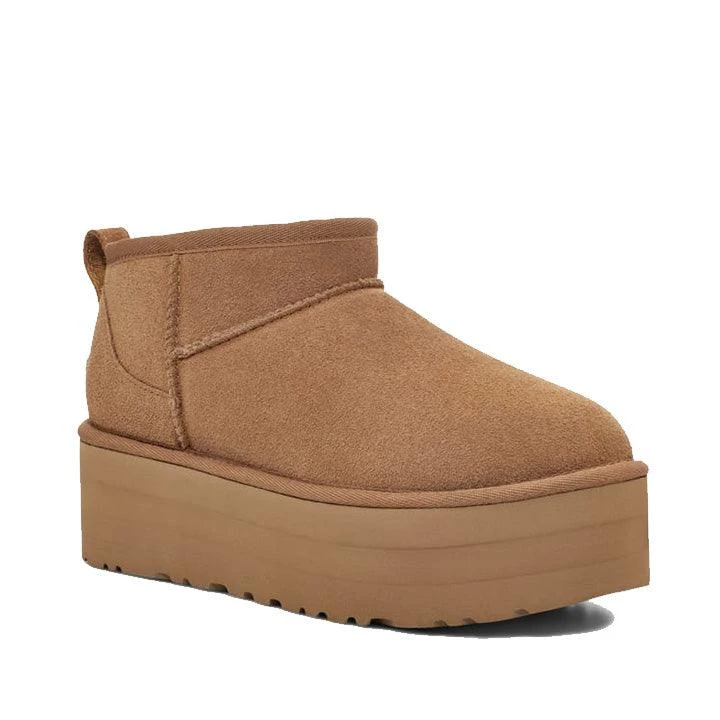 UGG ULTRA MINI CAMEL PLATFORM BOOTS 2 UGG ULTRA MINI CAMEL PLATFORM BOOTS - Image 2